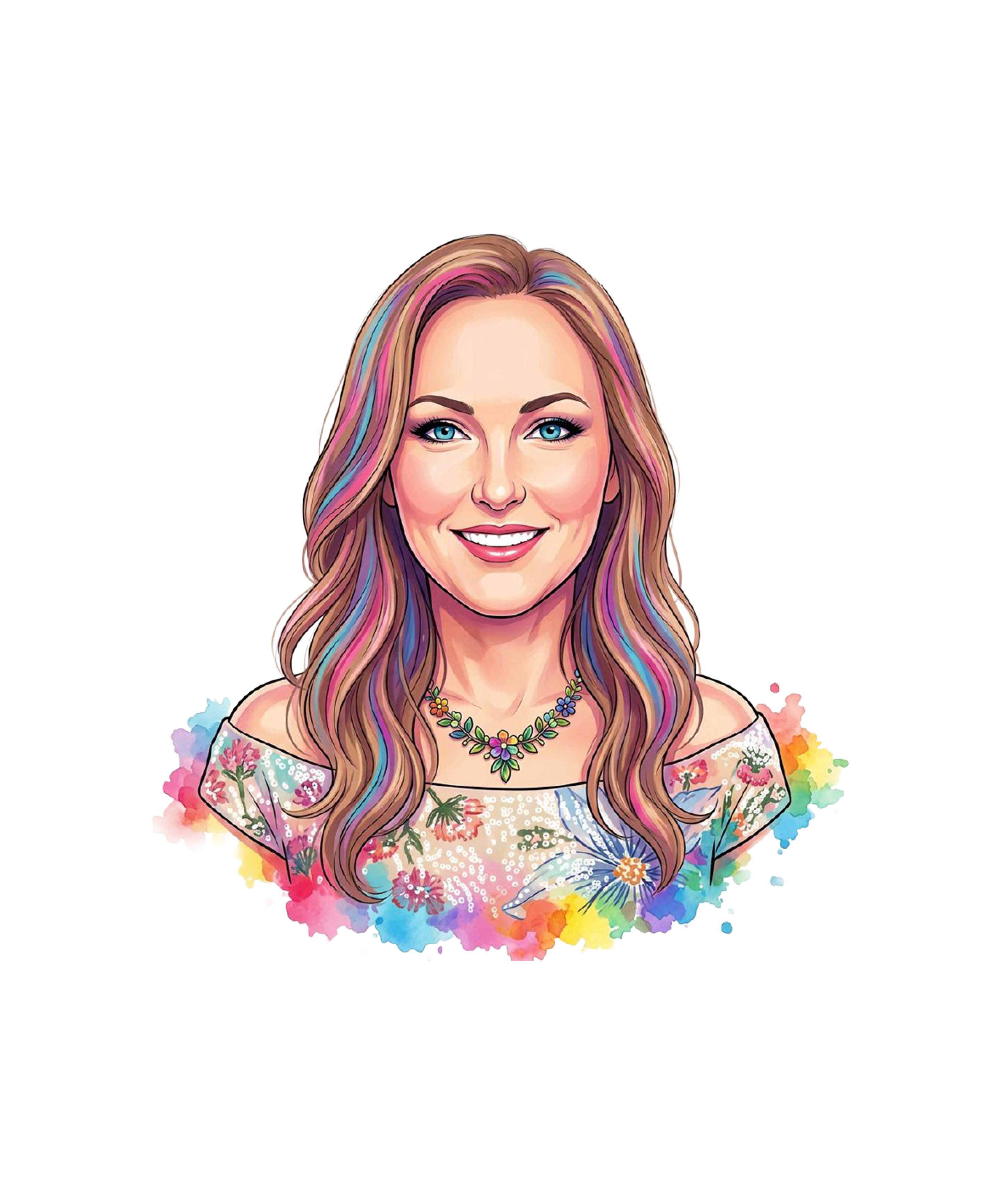 illustration of Audrey Morrison